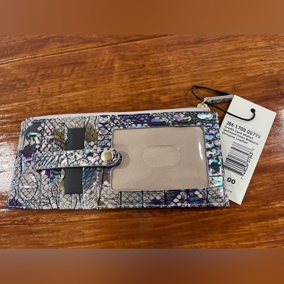 NWT Brahmin Spellbound Credit Card Ombre Melbourne Wallet - Picture 5 of 13